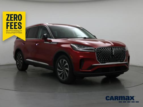 Red 2025 Lincoln Aviator Premiere