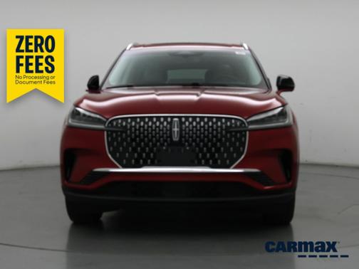 Red 2025 Lincoln Aviator Premiere