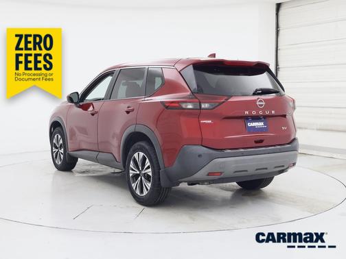 Red 2023 Nissan Rogue SV