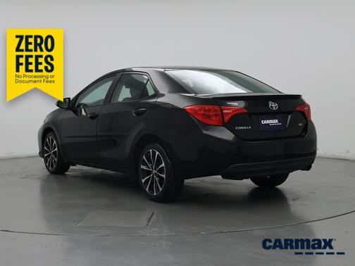 Black 2018 Toyota Corolla SE