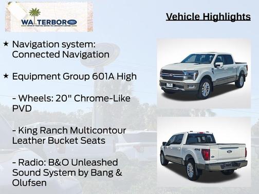 Star White 2026 Ford F-150 King Ranch