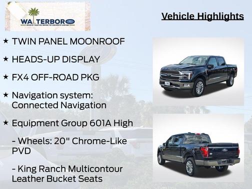 Antimatter Blue Metallic 2026 Ford F-150 King Ranch