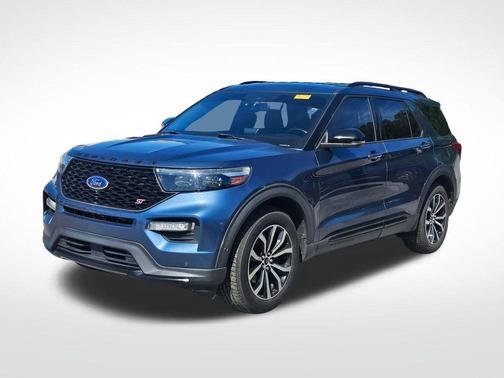 Blue Metallic 2020 Ford Explorer ST