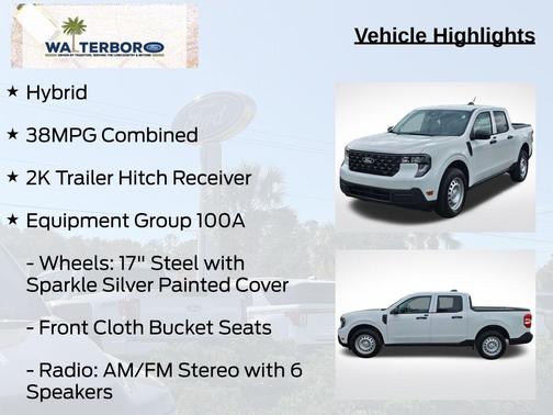 Oxford White 2026 Ford Maverick XL