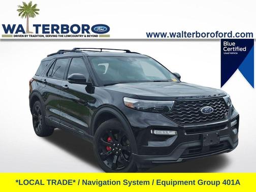 Agate Black Metallic 2023 Ford Explorer ST