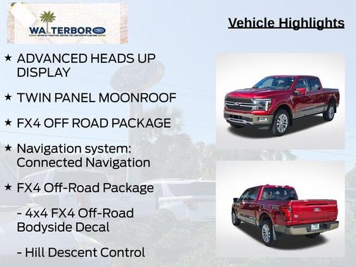 Ruby Red Metallic Tinted Clearcoat 2026 Ford F-150 King Ranch