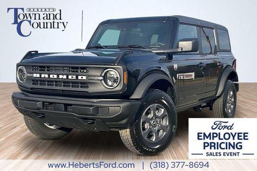 Shadow Black 2025 Ford Bronco Big Bend