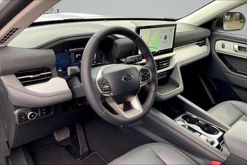 Space White Metallic 2026 Ford Explorer Active