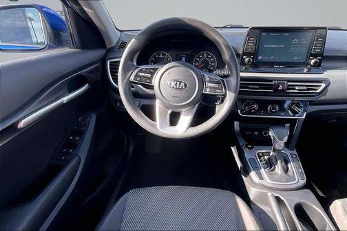 Neptune Blue 2021 Kia Seltos LX