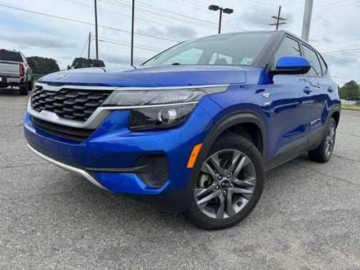Neptune Blue 2021 Kia Seltos LX