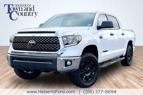 Super White 2021 Toyota Tundra SR5