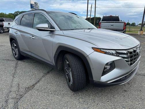 Shimmering Silver 2022 Hyundai TUCSON Limited