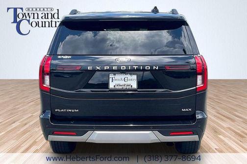 Black Metallic 2025 Ford Expedition Max Platinum