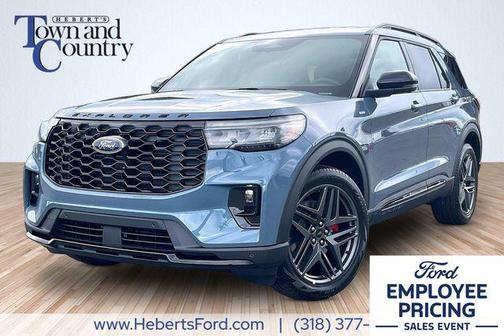 Vapor Blue Metallic 2026 Ford Explorer ST-Line