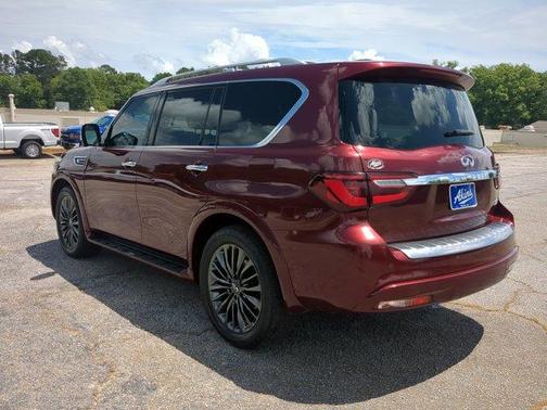Coulis Red 2022 INFINITI QX80 SENSORY