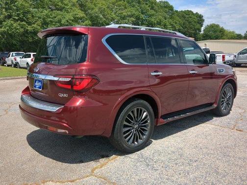 Coulis Red 2022 INFINITI QX80 SENSORY