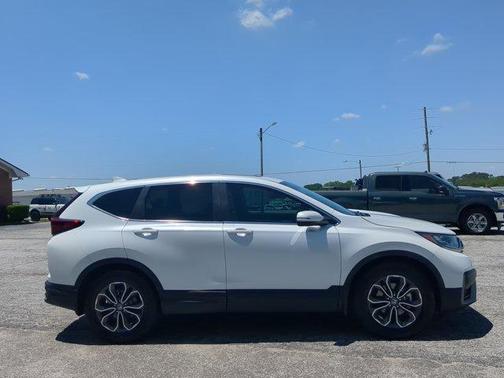 Platinum White Pearl 2022 Honda CR-V EX-L