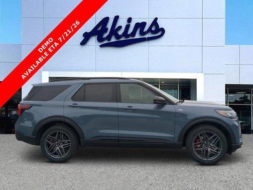 Vapor Blue Metallic 2026 Ford Explorer ST-Line SUV