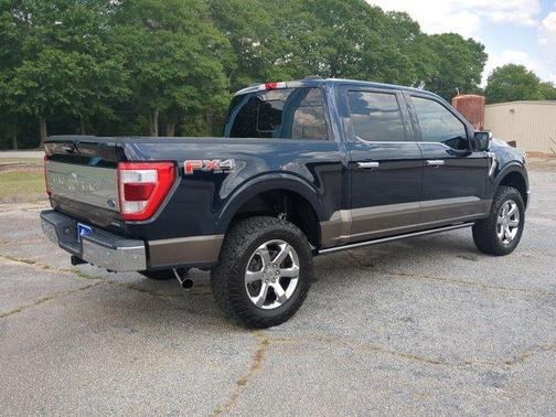 Antimatter Blue Metallic 2021 Ford F-150 King Ranch