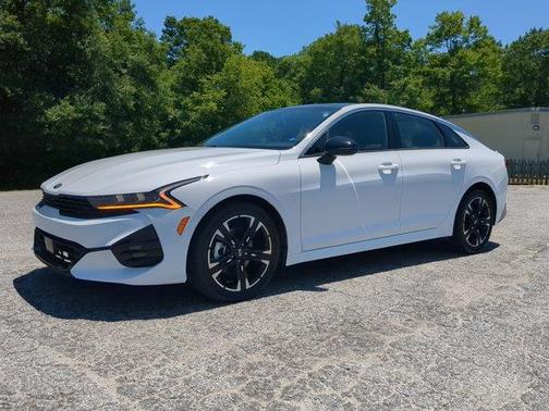Glacial White Pearl 2021 Kia K5 GT-Line