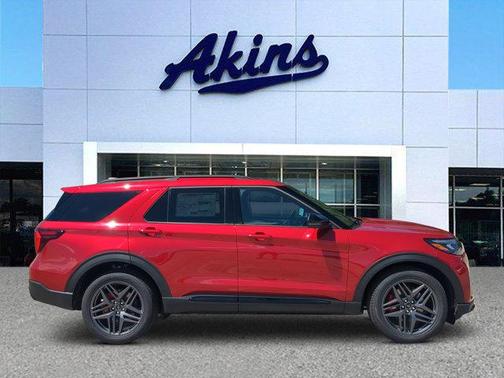 Red 2026 Ford Explorer ST