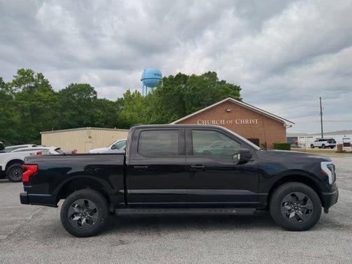 Agate Black 2025 Ford F-150 Lightning Flash