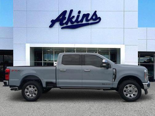 Glacier Gray Metallic 2025 Ford F-250 Lariat Truck