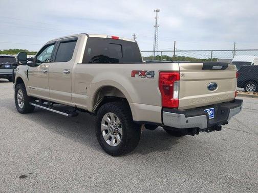 White Gold Metallic 2017 Ford F-250 Lariat
