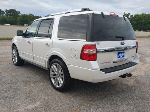 White Platinum Tri-Coat Metallic 2017 Ford Expedition Platinum