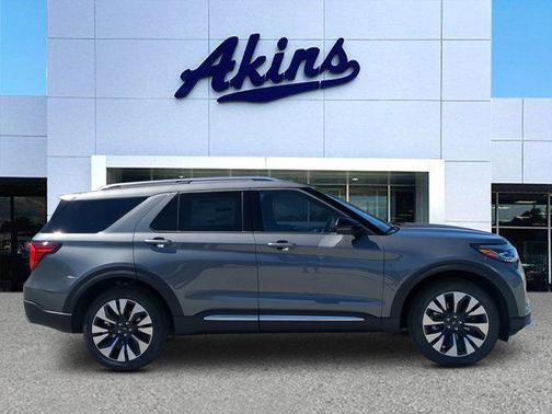 Carbonized Gray 2026 Ford Explorer Platinum
