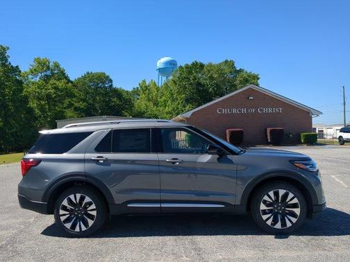 Carbonized Gray 2026 Ford Explorer Platinum