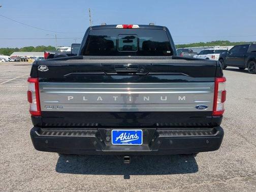 Agate Black Metallic 2021 Ford F-150 Platinum
