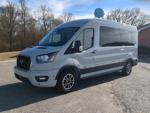 Avalanche Gray 2025 Ford Transit-350 XLT