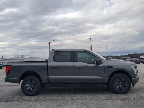 Carbonized Gray 2025 Ford F-150 Lightning Flash