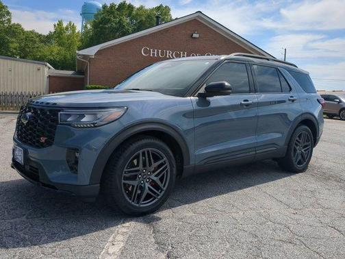 Vapor Blue Metallic 2025 Ford Explorer ST