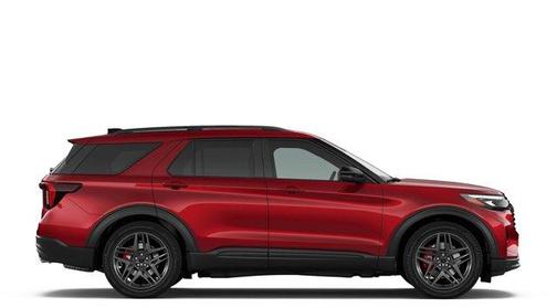 Red 2026 Ford Explorer ST