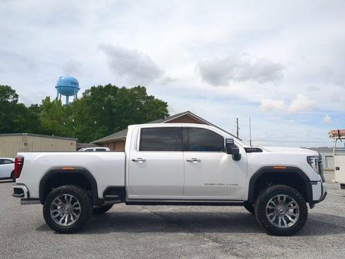 White Frost Tri-Coat 2024 GMC Sierra 2500 Denali Ultimate
