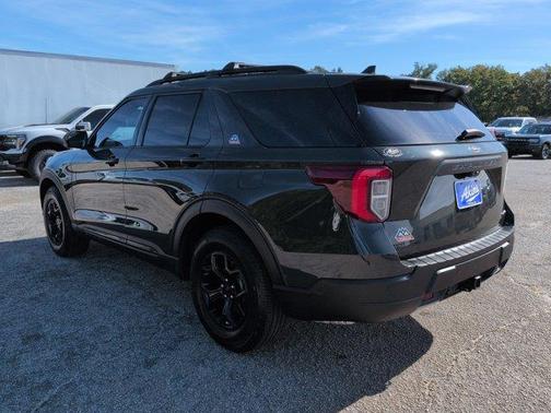 Forged Green Metallic 2022 Ford Explorer Timberline
