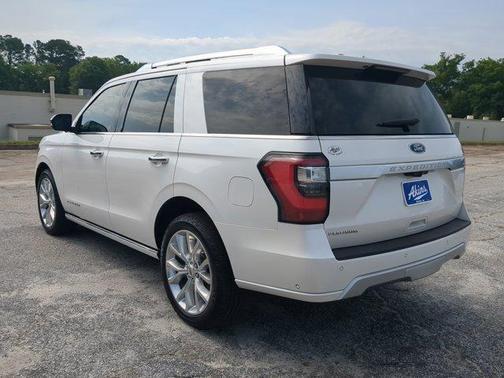 White Platinum Tri-Coat Metallic 2019 Ford Expedition Platinum