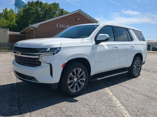 Summit White 2022 Chevrolet Tahoe LT