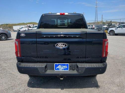Antimatter Blue Metallic 2025 Ford F-150 Platinum