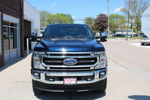 Antimatter Blue Metallic 2022 Ford F-350 Lariat