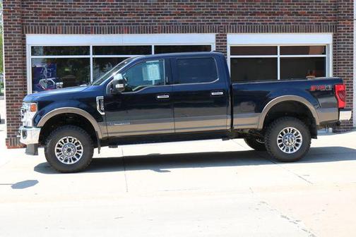 Antimatter Blue Metallic 2022 Ford F-350 Lariat