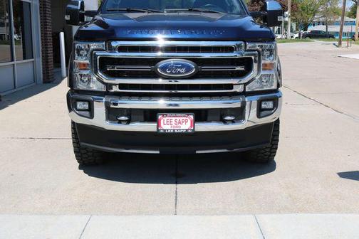 Antimatter Blue Metallic 2022 Ford F-350 Lariat