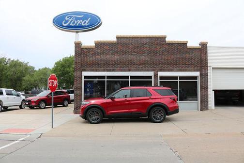 Red Metallic 2026 Ford Explorer ST-Line