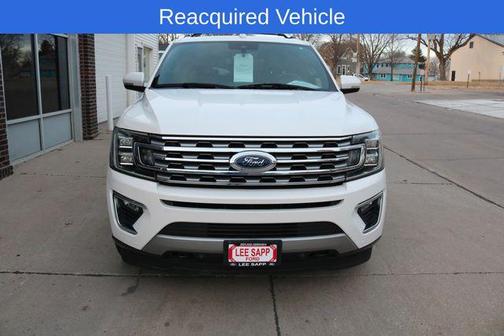 White Platinum Clearcoat Metallic 2018 Ford Expedition Max Limited