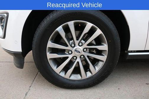 White Platinum Clearcoat Metallic 2018 Ford Expedition Max Limited