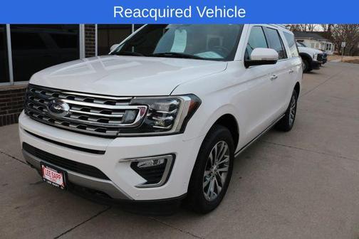 White Platinum Clearcoat Metallic 2018 Ford Expedition Max Limited
