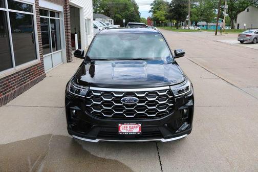 Black Metallic 2026 Ford Explorer Platinum