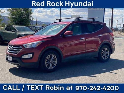 Serrano Red 2016 Hyundai Santa Fe Sport 2.4L